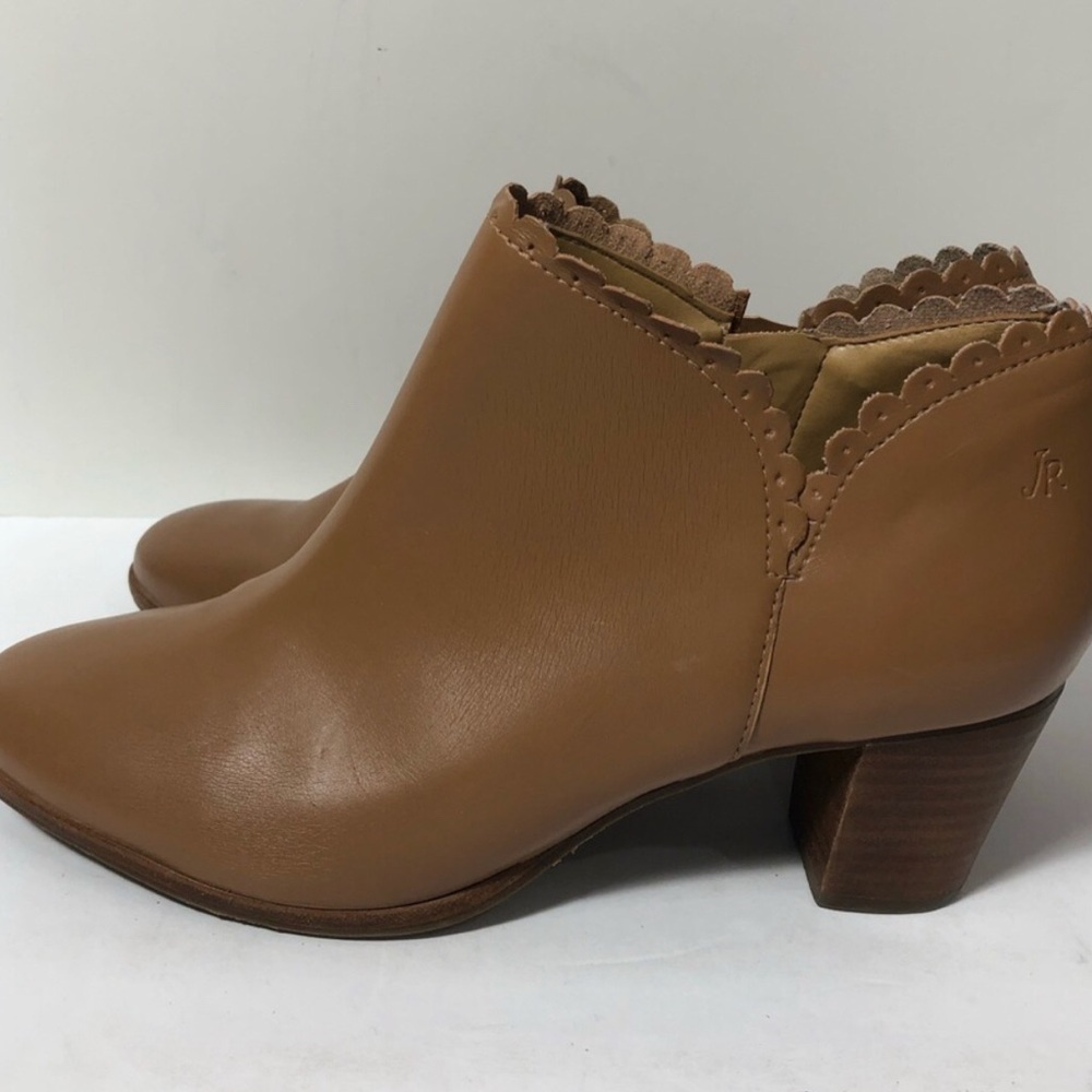 Jack Rogers leather tan booties. Size 8. In good condition. - Picture 2 of 9